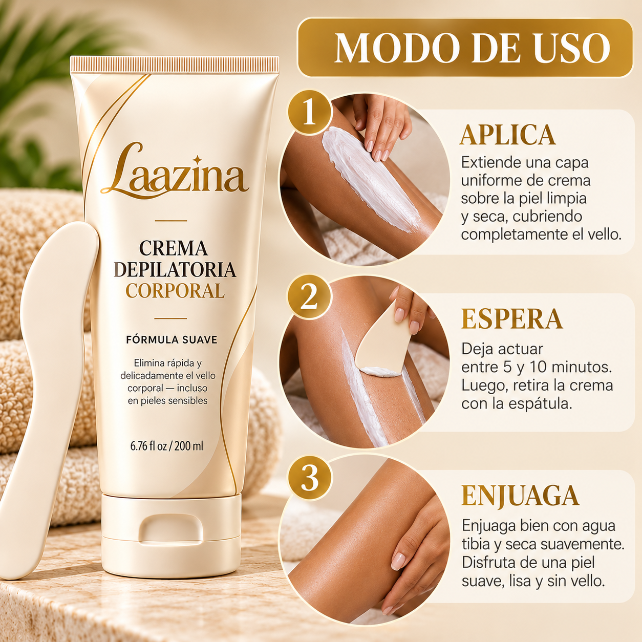 Crema Depilatoria Corporal
